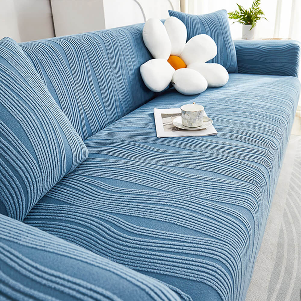 Jacquard Stretch Full-Cover Anti-scratch Couch Cover - Image 10