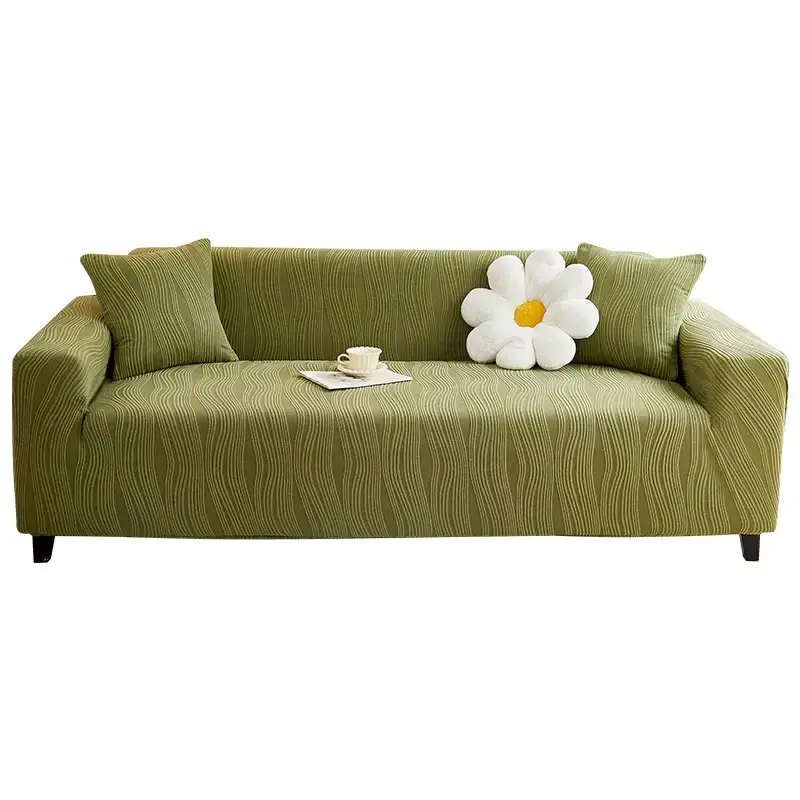 Jacquard Stretch Full-Cover Anti-scratch Couch Cover - Image 13