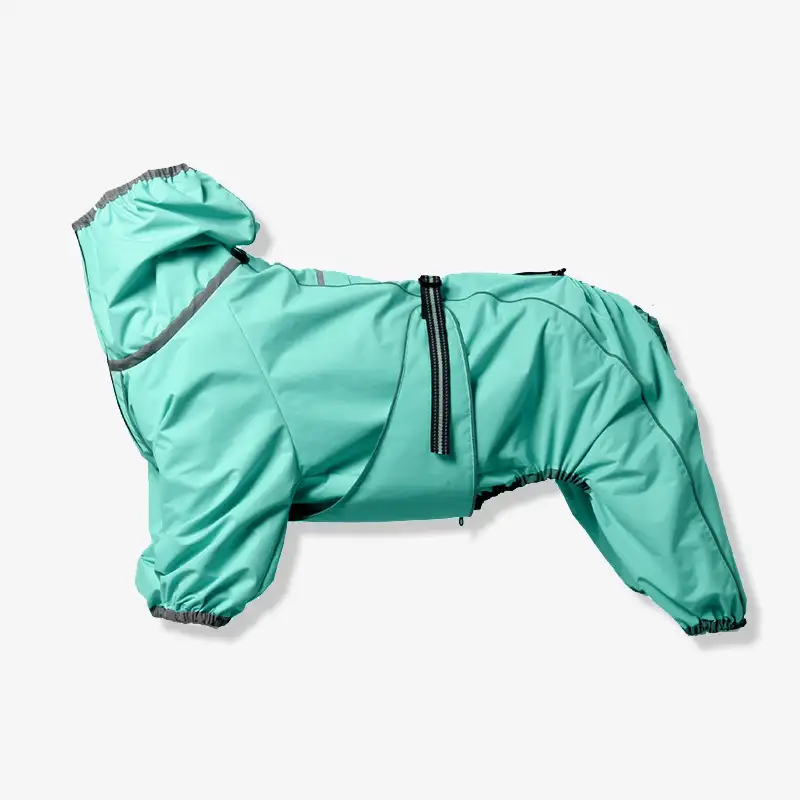 Large Dog Outdoor Jacket Waterproof Adjustable Dog Rain Coat - Image 11
