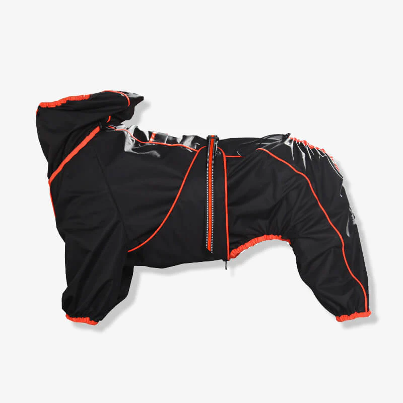 Large Dog Outdoor Jacket Waterproof Adjustable Dog Rain Coat - Image 13