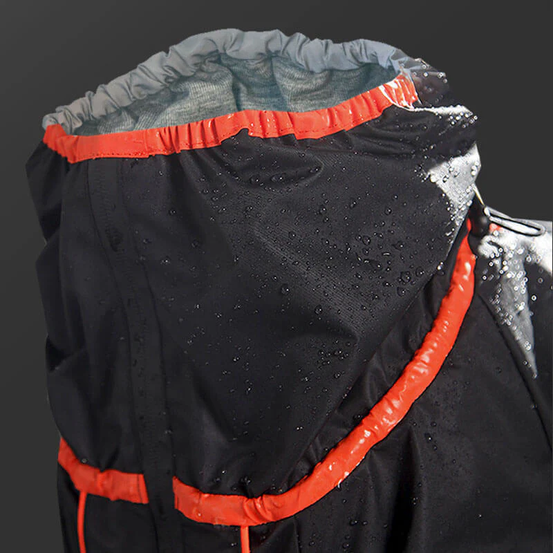 Large Dog Outdoor Jacket Waterproof Adjustable Dog Rain Coat - Image 7