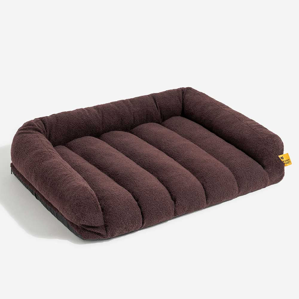 Large Soft Supportive Headrest Orthopedic Cat Bolster Bed - Cloudy Napper - Image 10