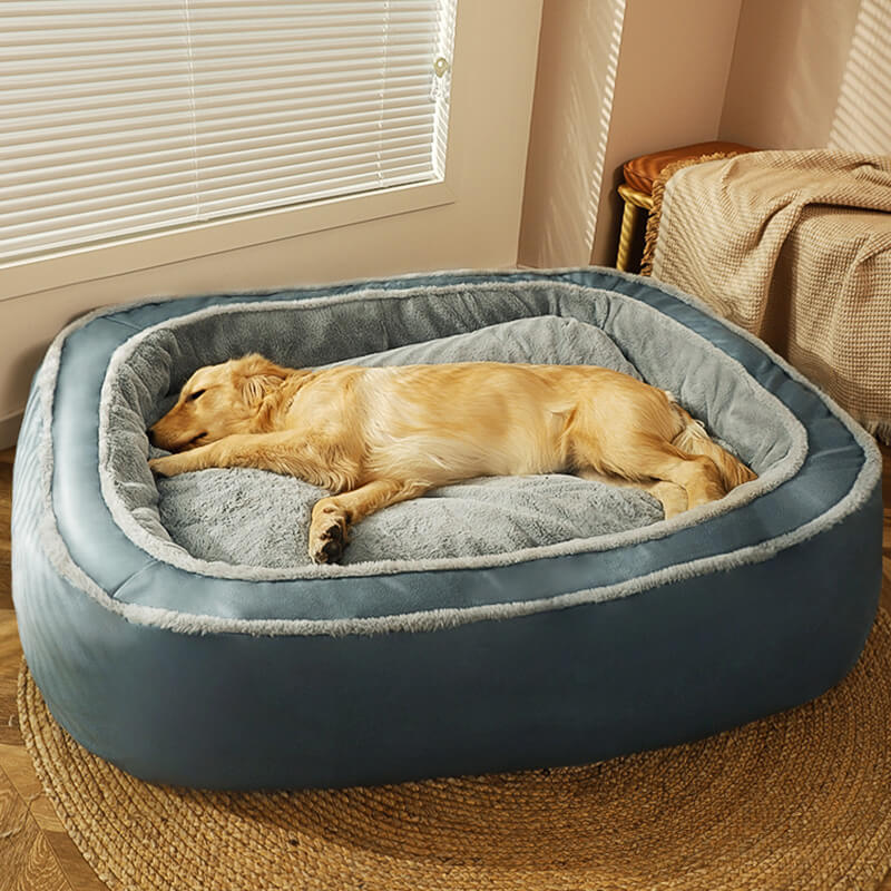 Bed Cover - Large Warm Deep Sleeping Bed Orthopedic Dog Bed - Image 3