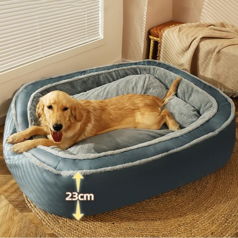 Bed Cover - Large Warm Deep Sleeping Bed Orthopedic Dog Bed - Image 6