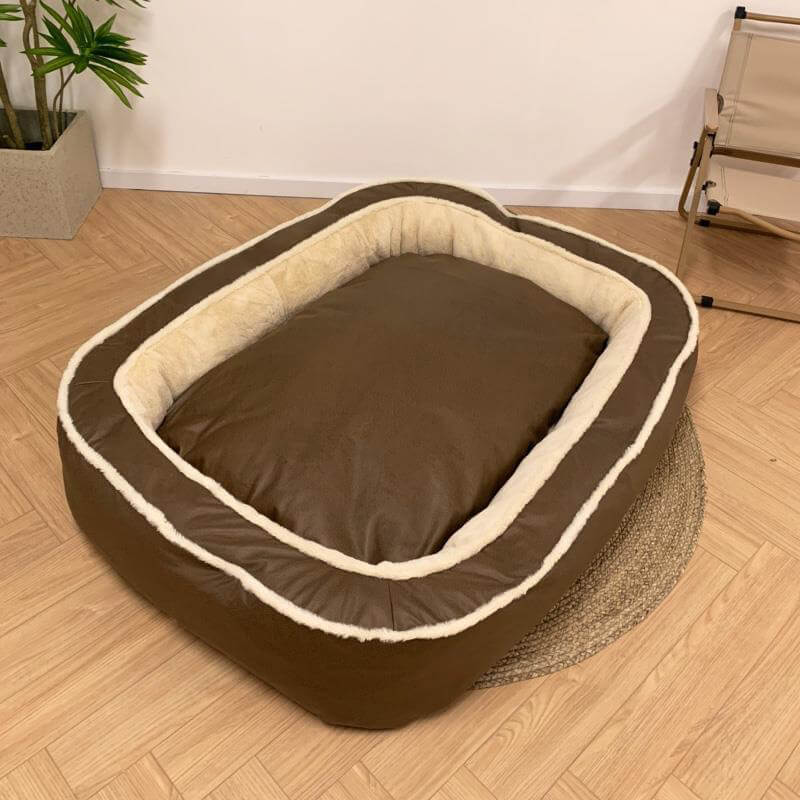 Bed Cover - Large Warm Deep Sleeping Bed Orthopedic Dog Bed - Image 8