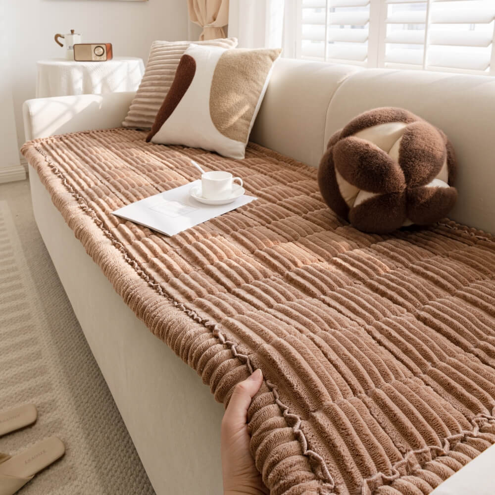 Lazy Soft Flannel Breathable Pet Mat Non-slip Couch Cover - Image 14