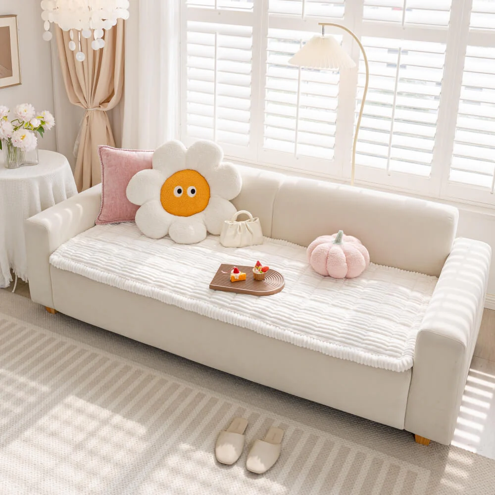 Lazy Soft Flannel Breathable Pet Mat Non-slip Couch Cover - Image 20