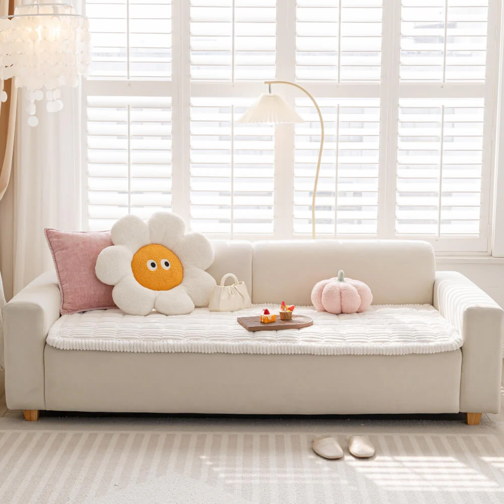 Lazy Soft Flannel Breathable Pet Mat Non-slip Couch Cover - Image 22