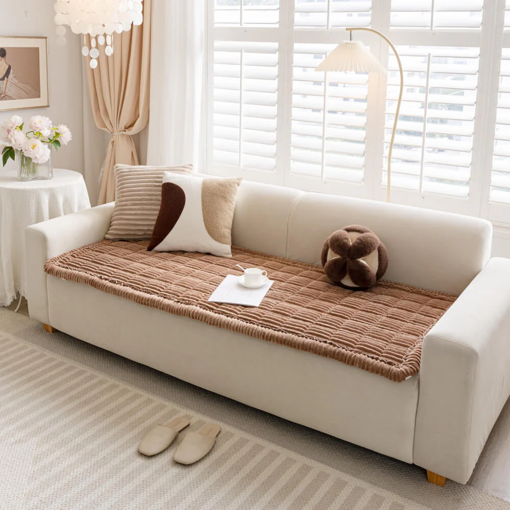 Lazy Soft Flannel Breathable Pet Mat Non-slip Couch Cover - Image 25