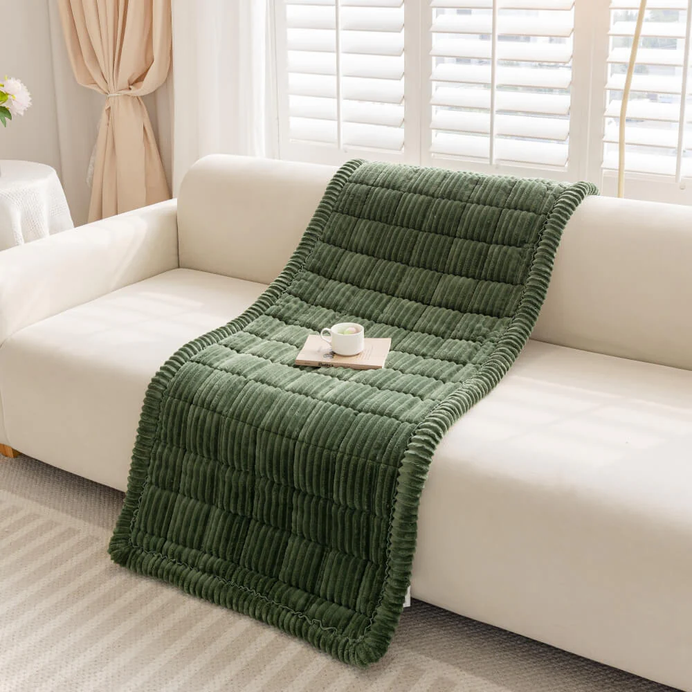 Lazy Soft Flannel Breathable Pet Mat Non-slip Couch Cover - Image 27