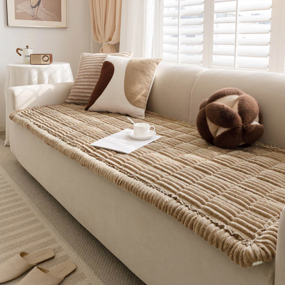 Lazy Soft Flannel Breathable Pet Mat Non-slip Couch Cover - Image 29