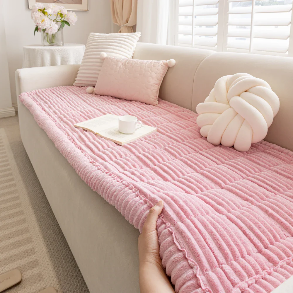 Lazy Soft Flannel Breathable Pet Mat Non-slip Couch Cover - Image 30