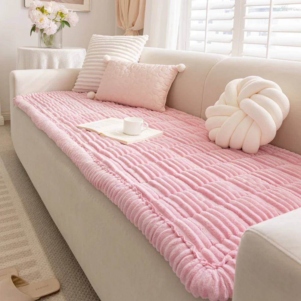 Lazy Soft Flannel Breathable Pet Mat Non-slip Couch Cover - Image 31