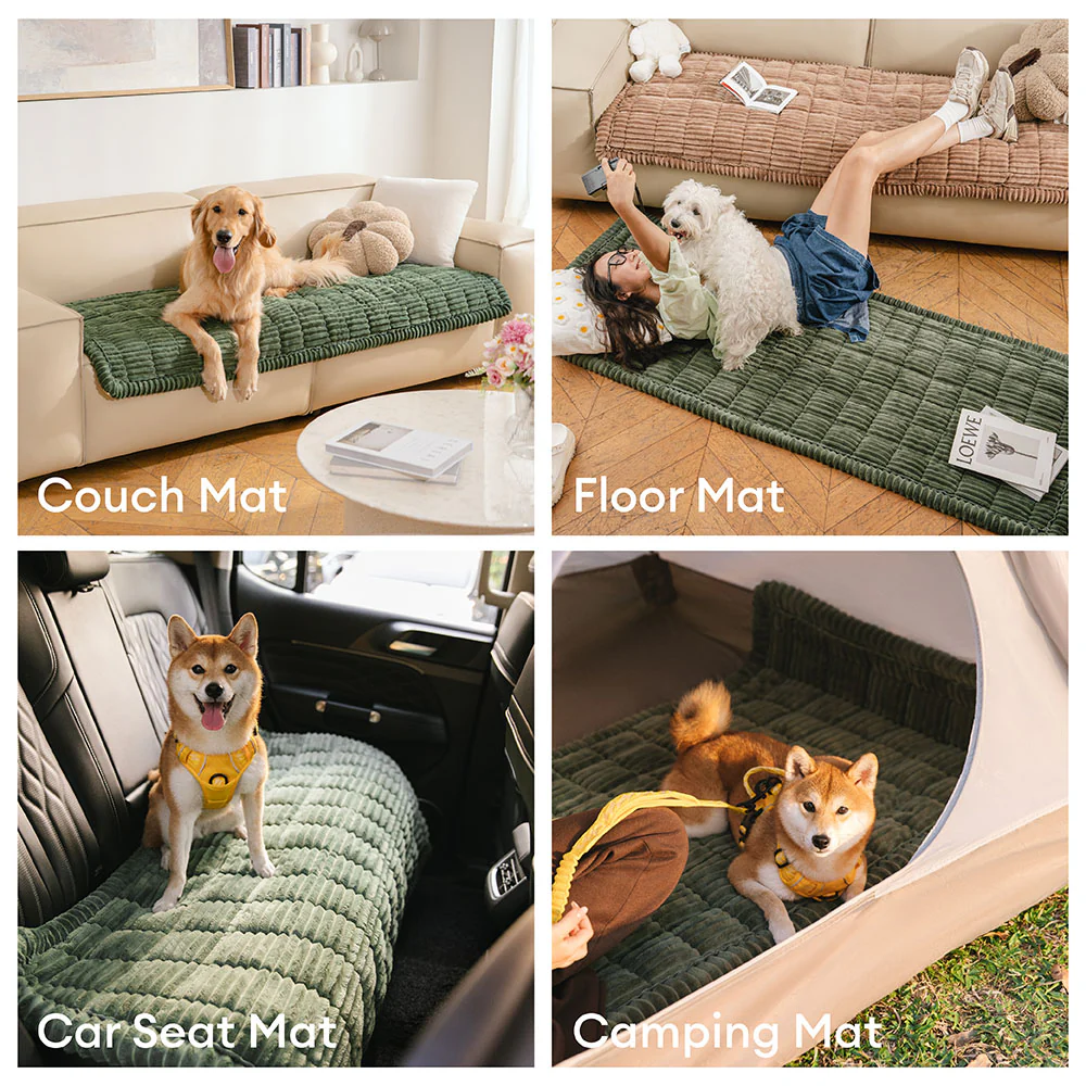 Lazy Soft Flannel Breathable Pet Mat Non-slip Couch Cover - Image 6