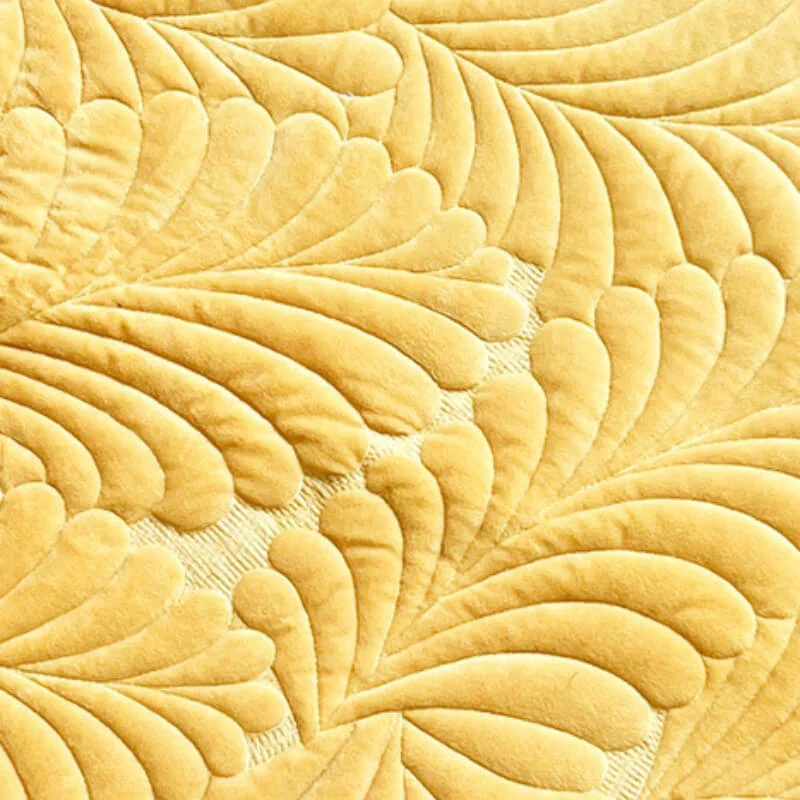 Leaf Cotton Mat Anti-scratch Protective Couch Cover - Image 4