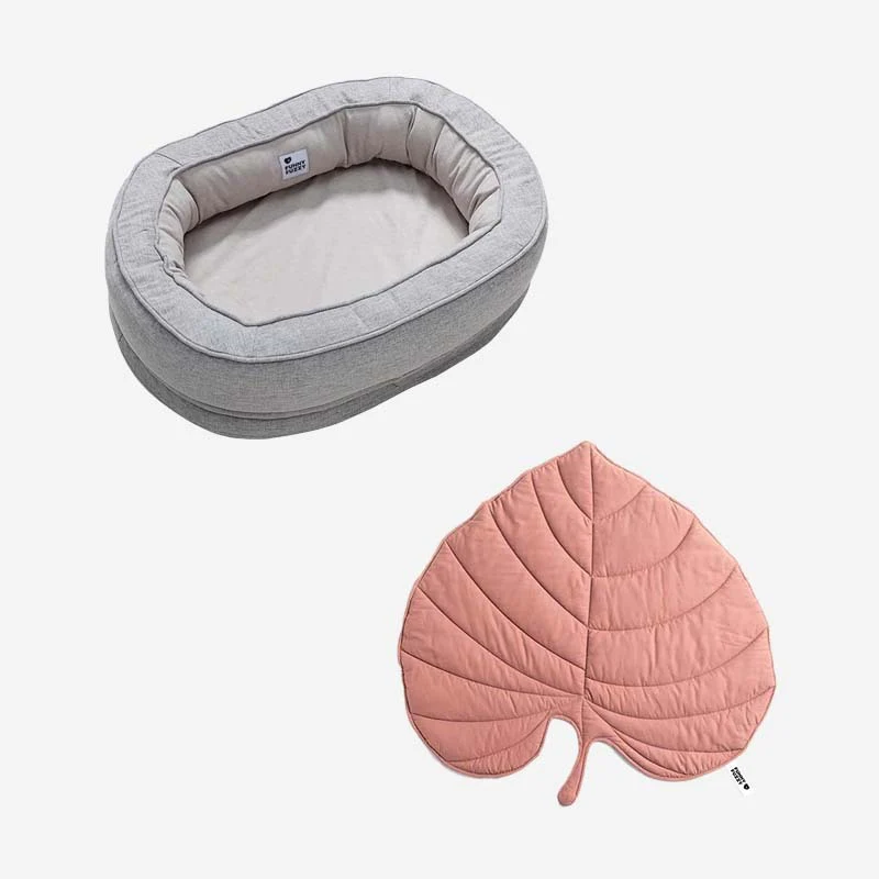 Leaf Shape Dog Blanket With Donut Dog Bed Luxury Dog Gifts - Image 29