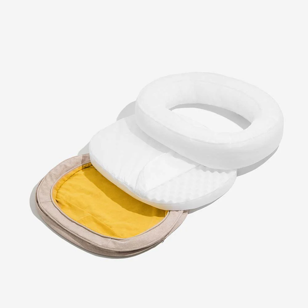 Leaf Shape Dog Blanket With Donut Dog Bed Luxury Dog Gifts - Image 5