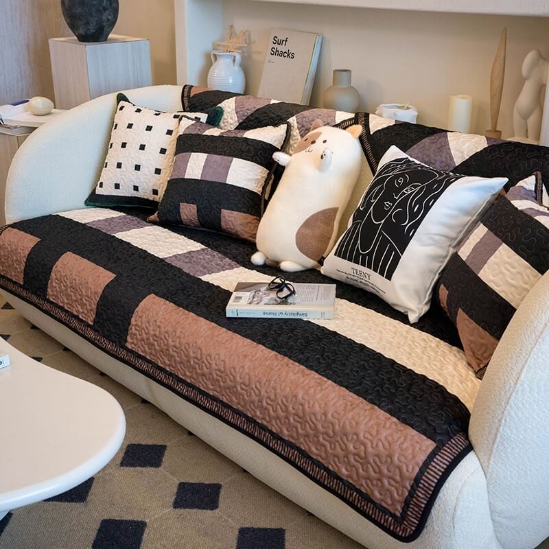 Light Luxury Cotton Sofa Cover Anti-Scratch Furniture Protective Couch Cover - Image 9