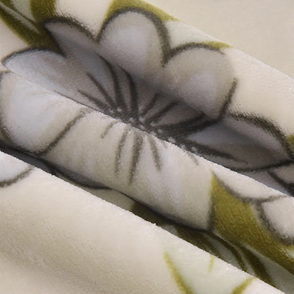 Light Luxury Thickened Milk Fleece Warm Bed Sheet Set - Image 5