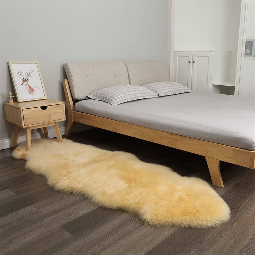 Long Plush Soft Irregular Cashmere Rug – Cozy Comfort for Your Home - Image 11