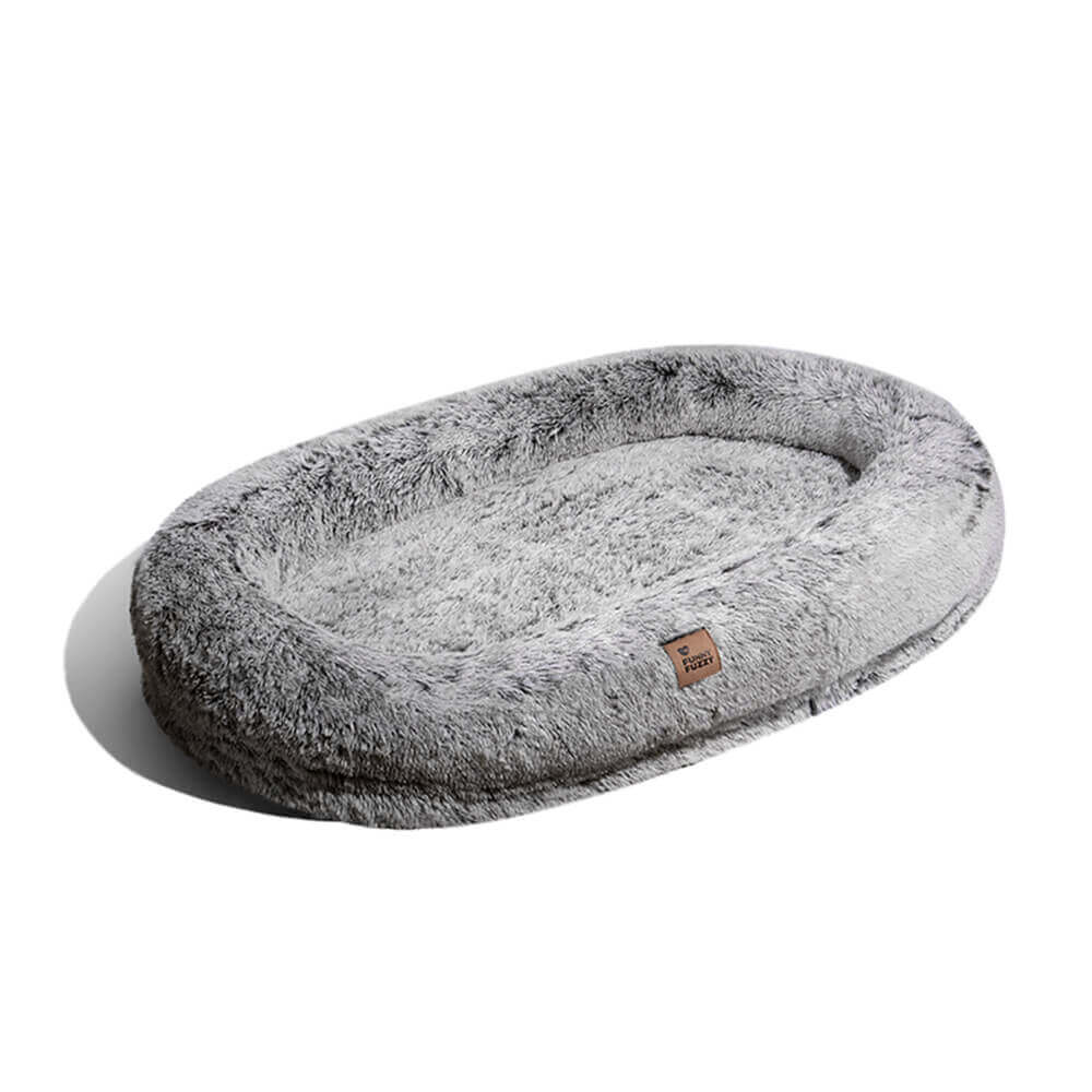 Luxury Super Large Sleep Deeper Oval Bed Human Dog Bed - Image 25
