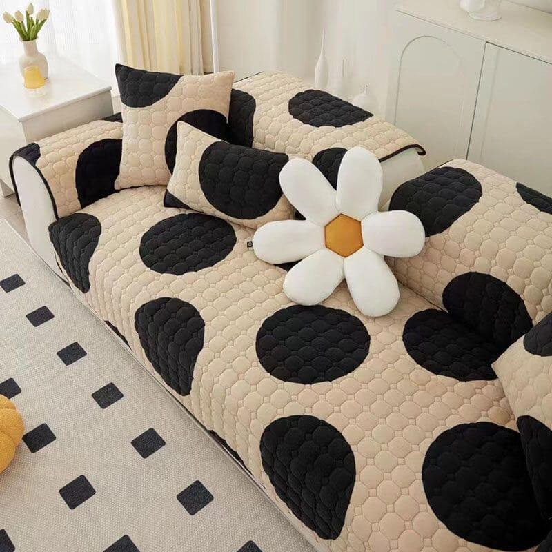 Milk Velvet Sofa Cover Furniture Non-slip Protection Couch Cover - Image 11