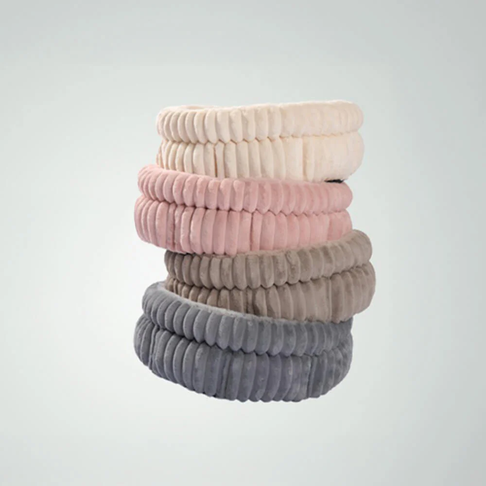 Minimalism Round Warm Milk Velvet Faux Rabbit Fur Dog & Cat Bed - Image 7