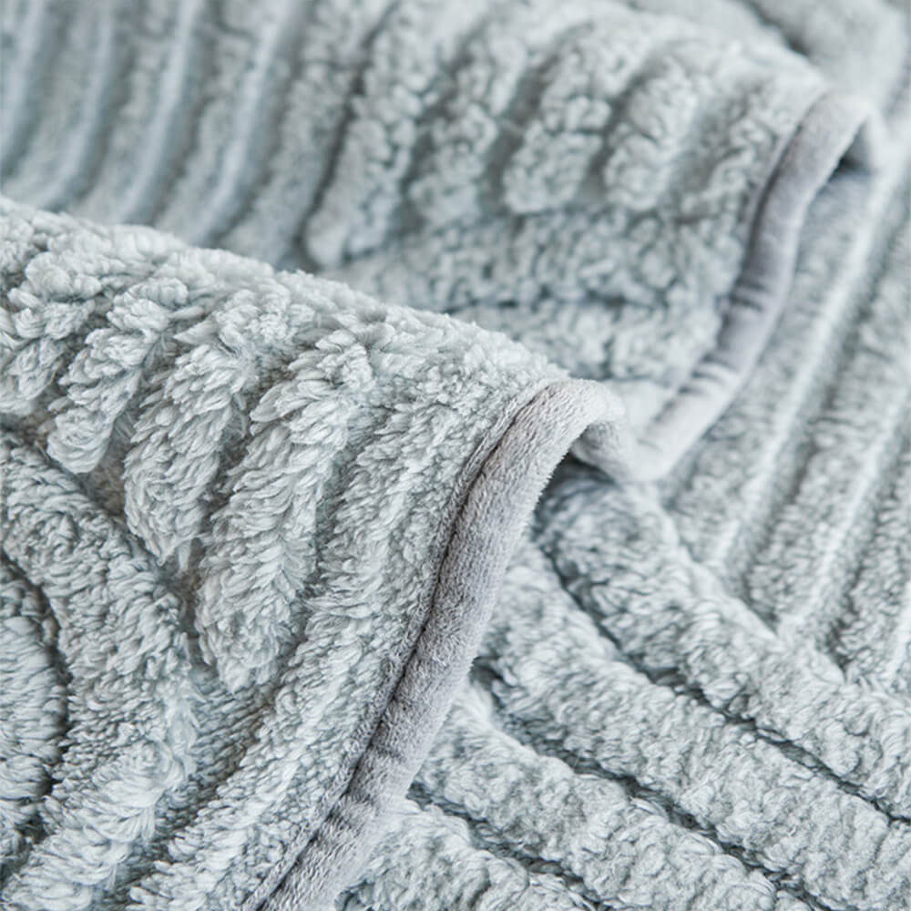 Modern Geometric Soft Plush Non-slip Sofa Protector Couch Cover - Image 3