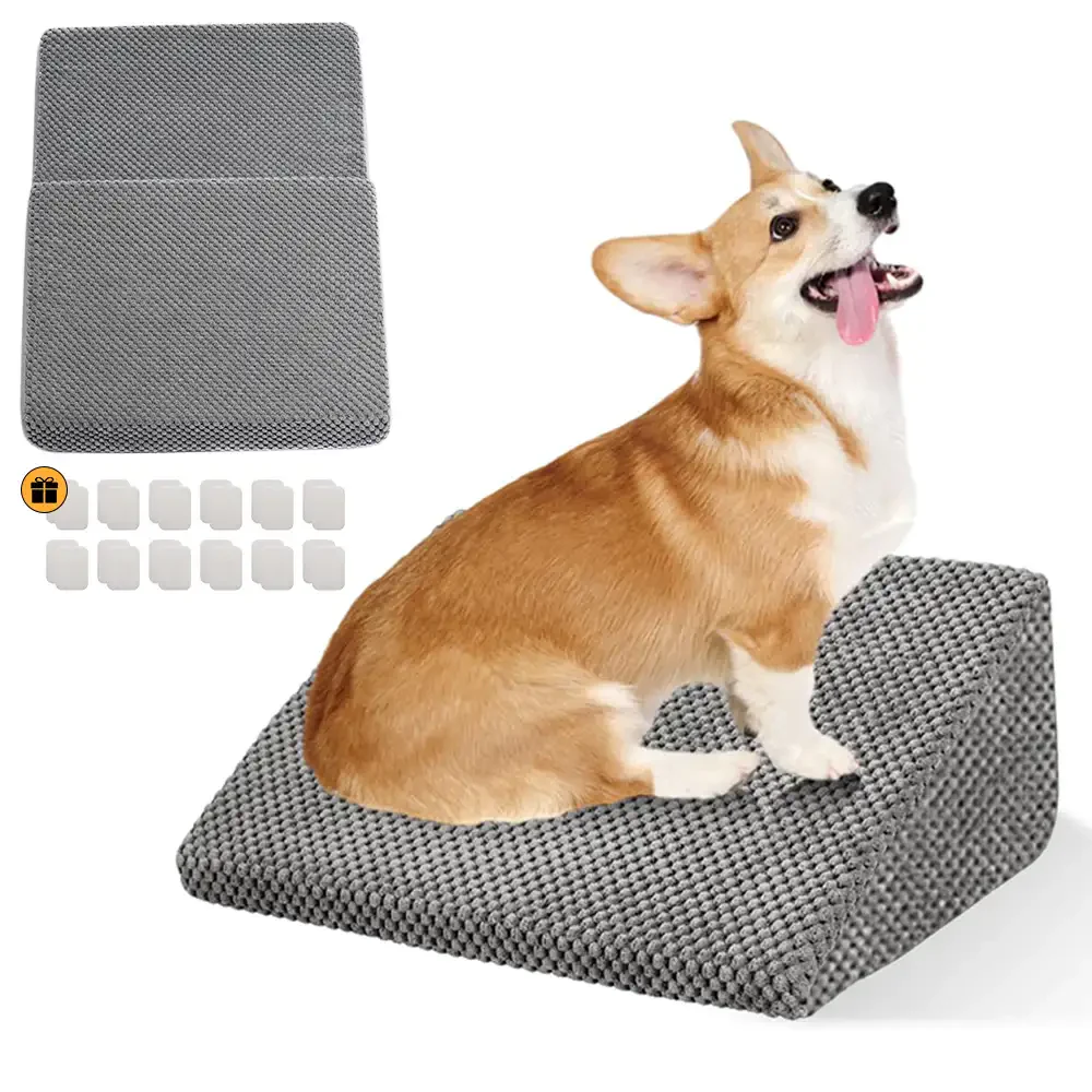 Modular Foam Dog Ramp Stairs for Staircase Stairs with Velcro - Image 13