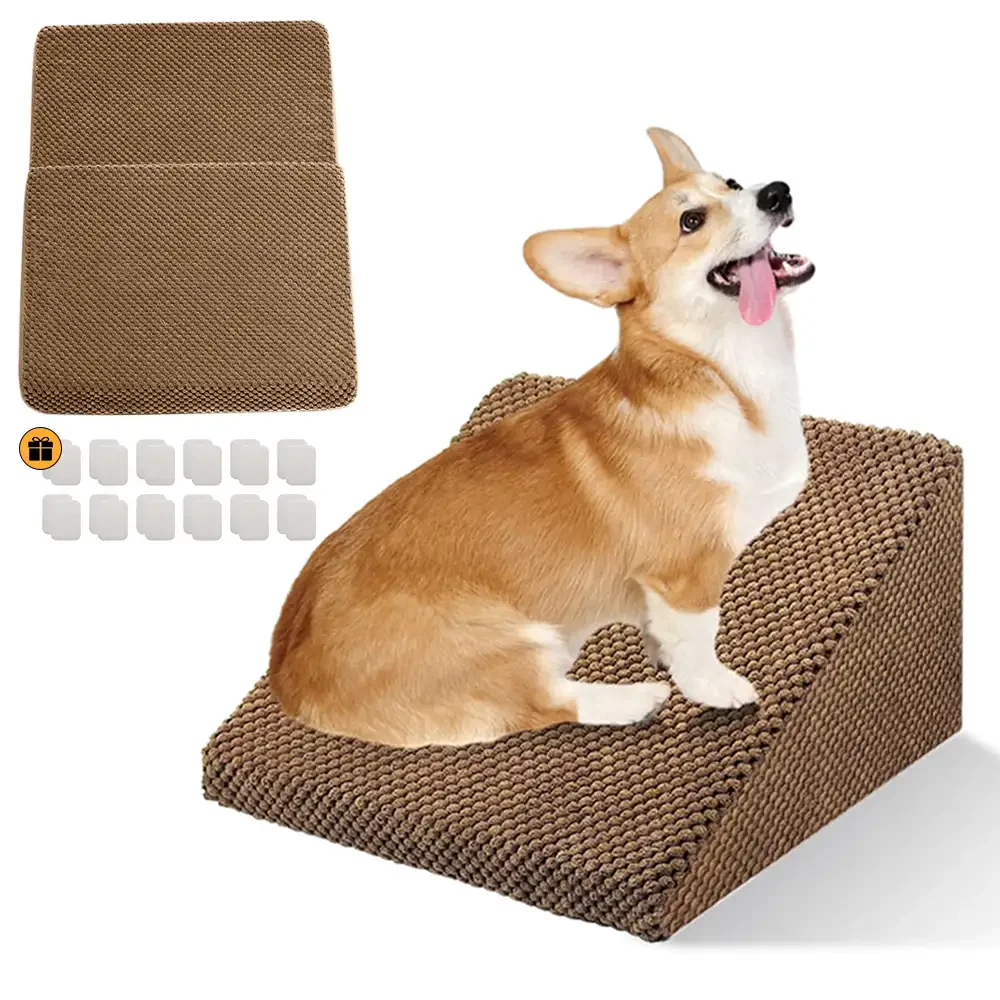 Modular Foam Dog Ramp Stairs for Staircase Stairs with Velcro - Image 15