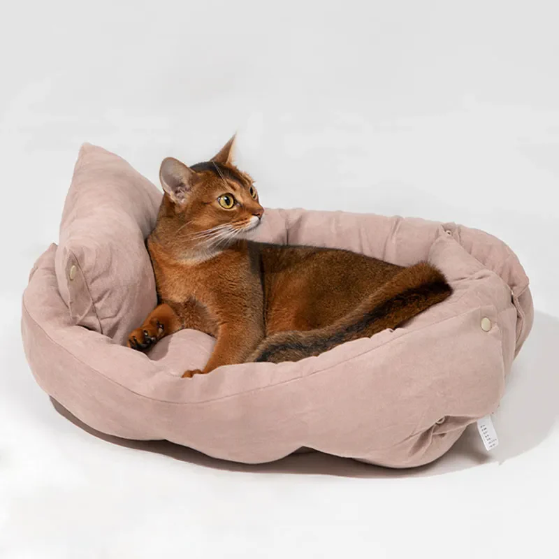 Multifunctional Pet Mat Soft Suede Cat & Dog Bed - Image 12