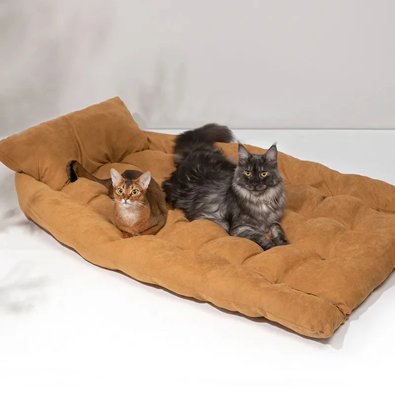 Multifunctional Pet Mat Soft Suede Cat & Dog Bed - Image 4