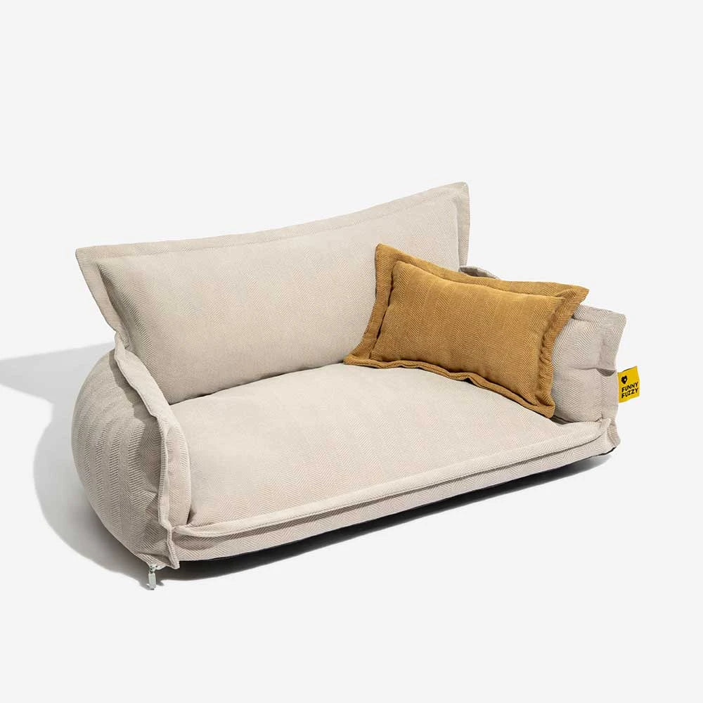 Orthopedic All-season Dual-layer Removable Dog Bed - Retro - Image 10