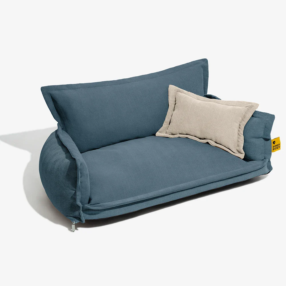 Orthopedic All-season Dual-layer Removable Dog Bed - Retro - Image 11