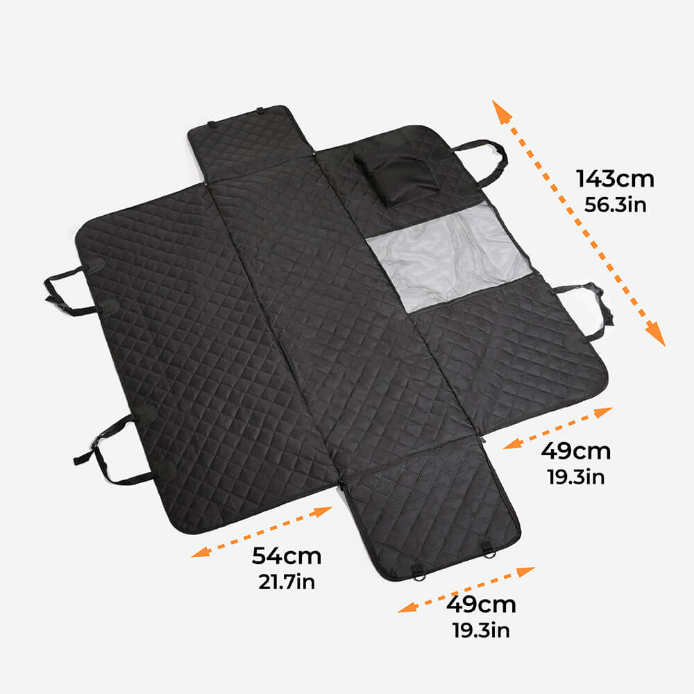 Oxford Fabric Multifunctional Dog Car Seat Cover - Image 8