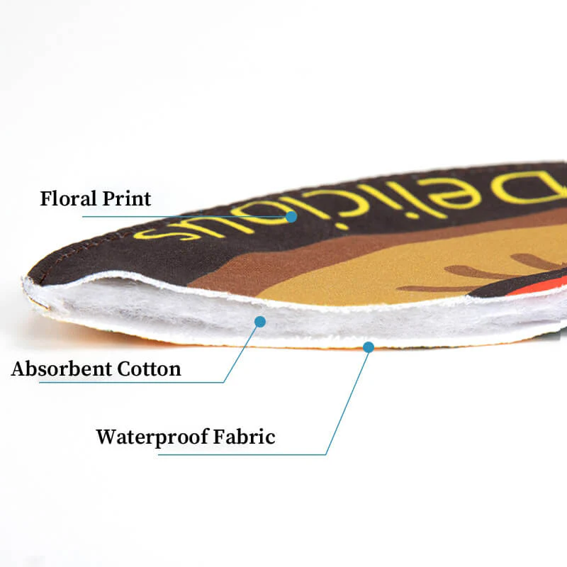 Pet Neckerchief Waterproof Cool Dog Accessories Drool Bib-Sausage - Image 3