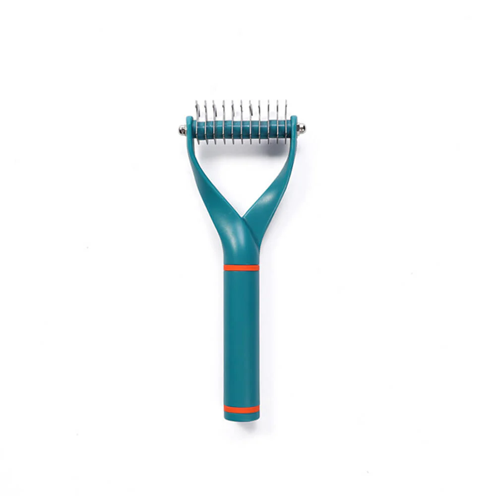 Pet Safe Dematting Comb Rake - Double Sided Blades - Image 12