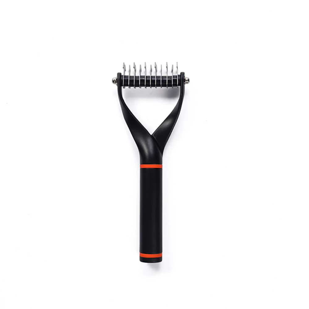 Pet Safe Dematting Comb Rake - Double Sided Blades - Image 14