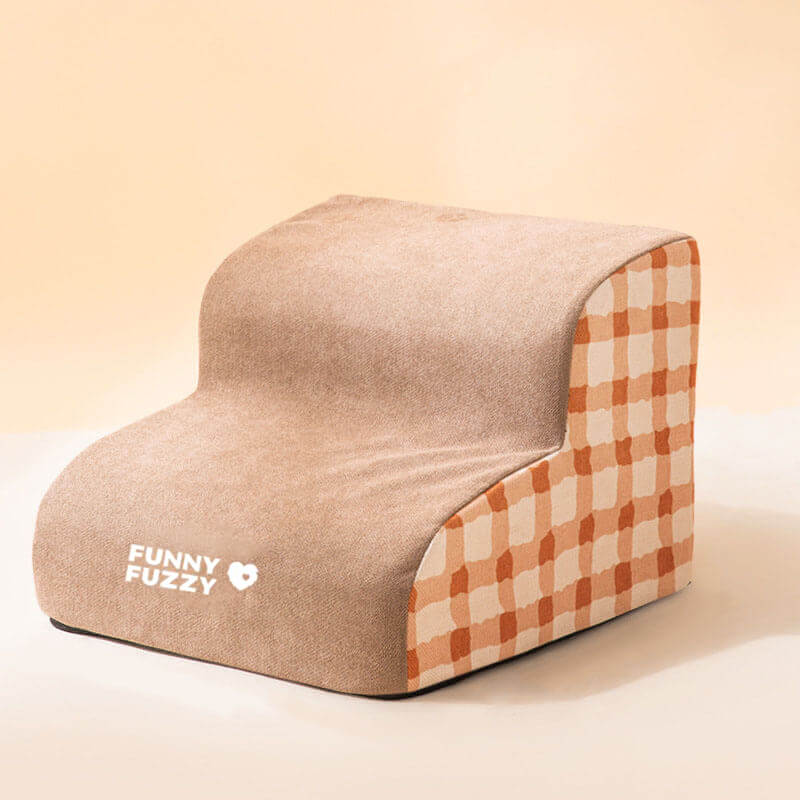 Plain Pattern Pet Climbing Ladder Removable Dog Stairs - Image 11