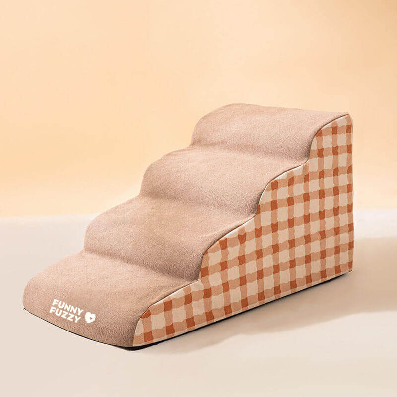 Plain Pattern Pet Climbing Ladder Removable Dog Stairs - Image 12