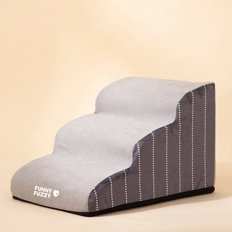 Plain Pattern Pet Climbing Ladder Removable Dog Stairs - Image 14