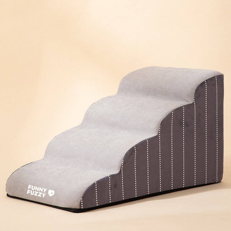 Plain Pattern Pet Climbing Ladder Removable Dog Stairs - Image 15