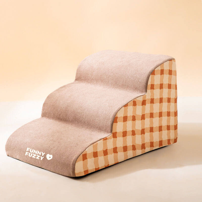 Plain Pattern Pet Climbing Ladder Removable Dog Stairs - Image 3