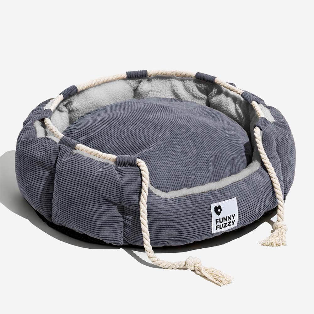 Playful Pull Rope Pet Bed Adjustable Chew-Resistant Dog & Cat Bed - Image 15