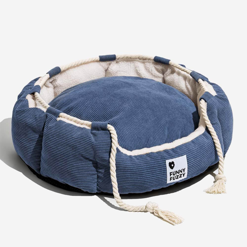 Playful Pull Rope Pet Bed Adjustable Chew-Resistant Dog & Cat Bed - Image 16