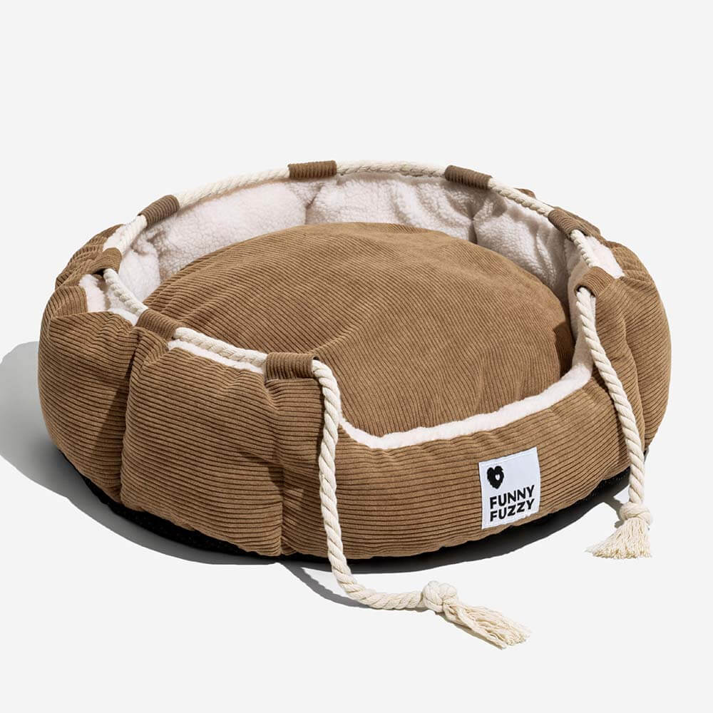 Playful Pull Rope Pet Bed Adjustable Chew-Resistant Dog & Cat Bed - Image 5