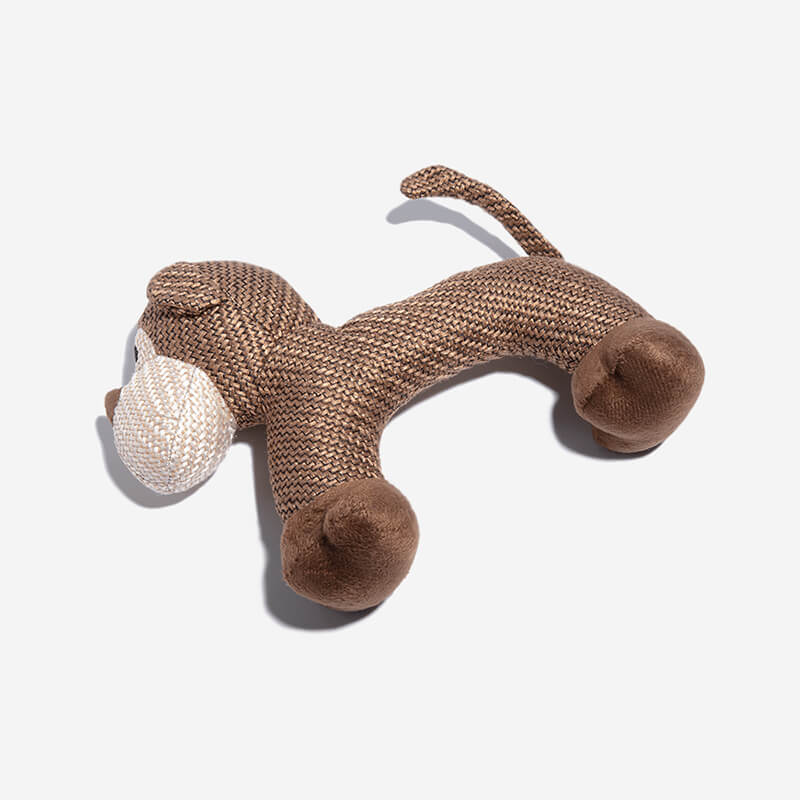 Animal Squeaky Plush Dog Toy - Image 3