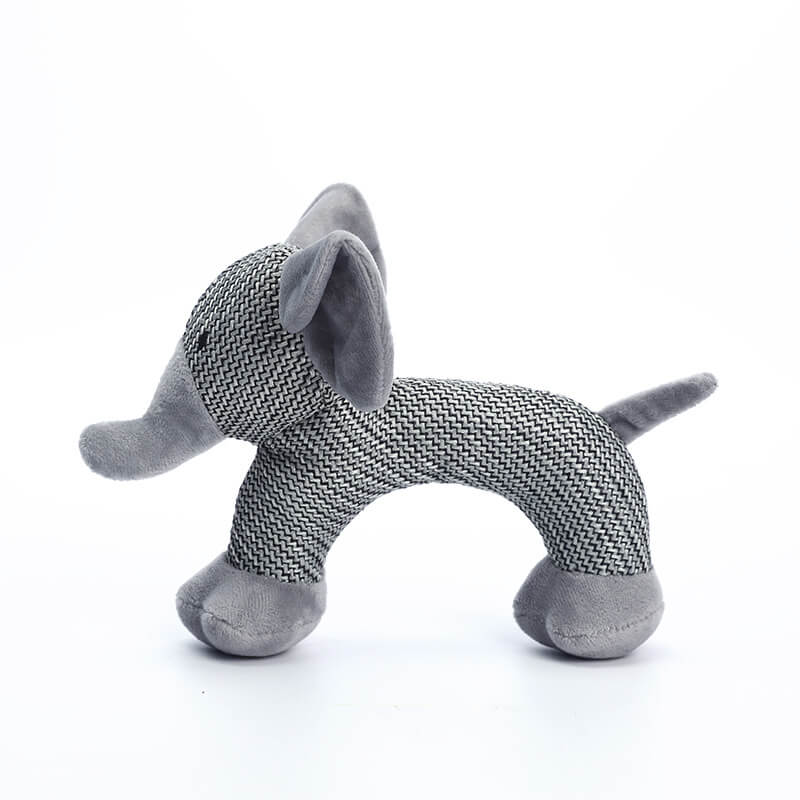 Animal Squeaky Plush Dog Toy - Image 8