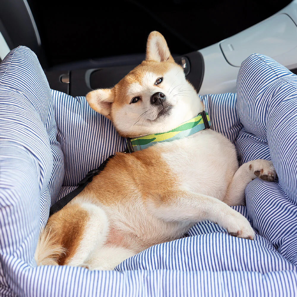 Portable Leisure Outing Pet Bolster Large Dog Car Seat Bed - Image 20