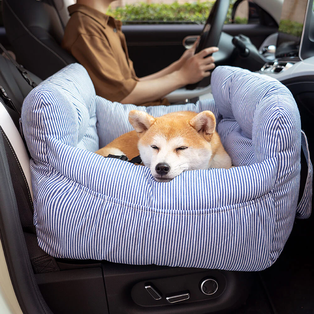 Portable Leisure Outing Pet Bolster Large Dog Car Seat Bed - Image 21